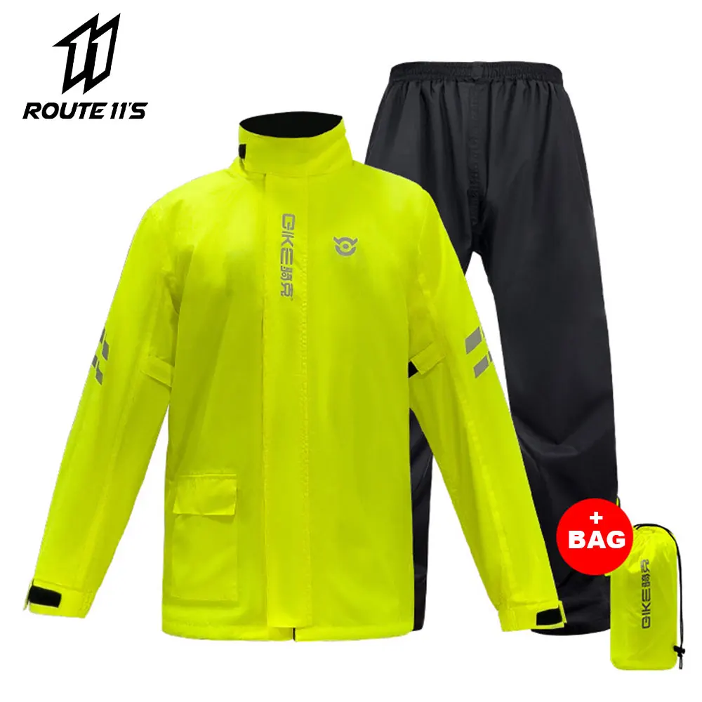 Motorcycle Raincoat Waterproof Man Moto Rainclothes Rain Cover For
