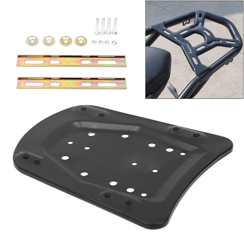 

Motorcycle Accessories Tail Box Bracket Support Bar Bracket Rear Luggage Rack Universal Motorbike Rear Luggage Rack Cargo Panel