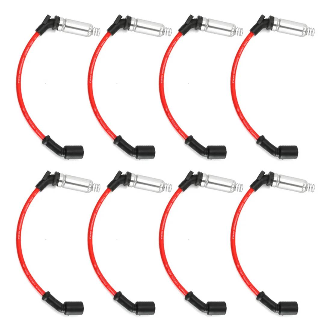 8Pcs48322RIgnitionWireSparkPlugKitsCableforChevroletGMCEnvoy