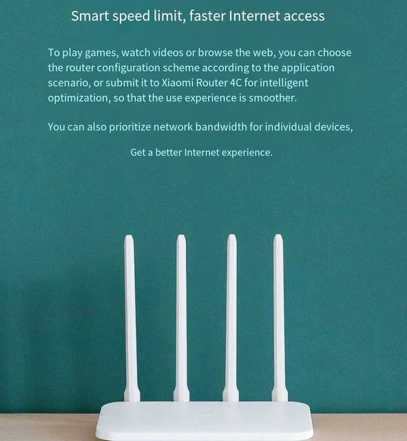 Comprar Xiaomi Mi Wifi Router 4C Router N a 300 Mbps - PowerPlanetOnline