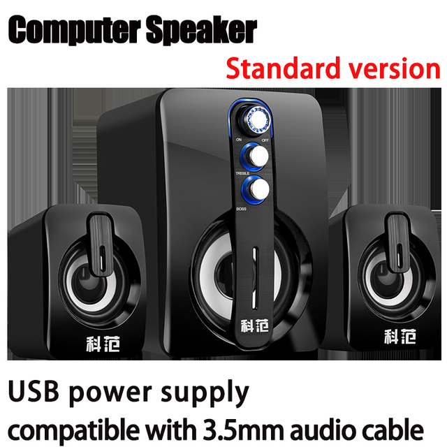 Theater System Caixa De Som PC Bass Subwoofer Bluetooth Speaker Computer Speakers Music Boombox Desktop Laptop Altavoces TV