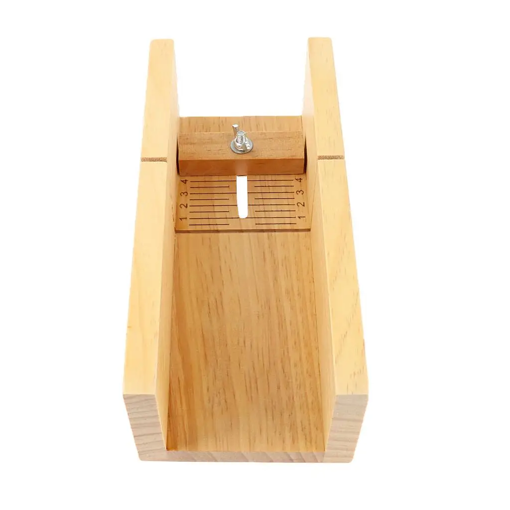 Soap Molds Soap Cutter Professional Adjustable Handmade Wood Soap Mold Loaf Cutter Slicer Box Tool for Cutting and Making the Soap Cake Ice Chocolate