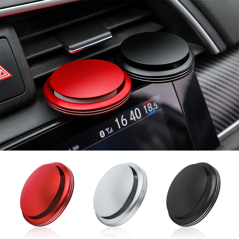 Car Air Freshener Solid Perfume Rotating Aromatherapy Decor For