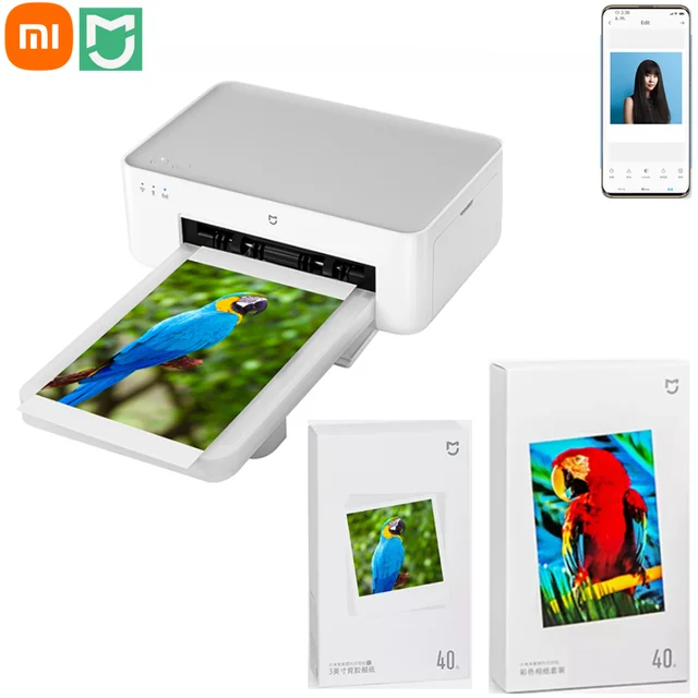 Xiaomi Mi Portable Photo Printer Instant 1S - Paper (6-inch, 40