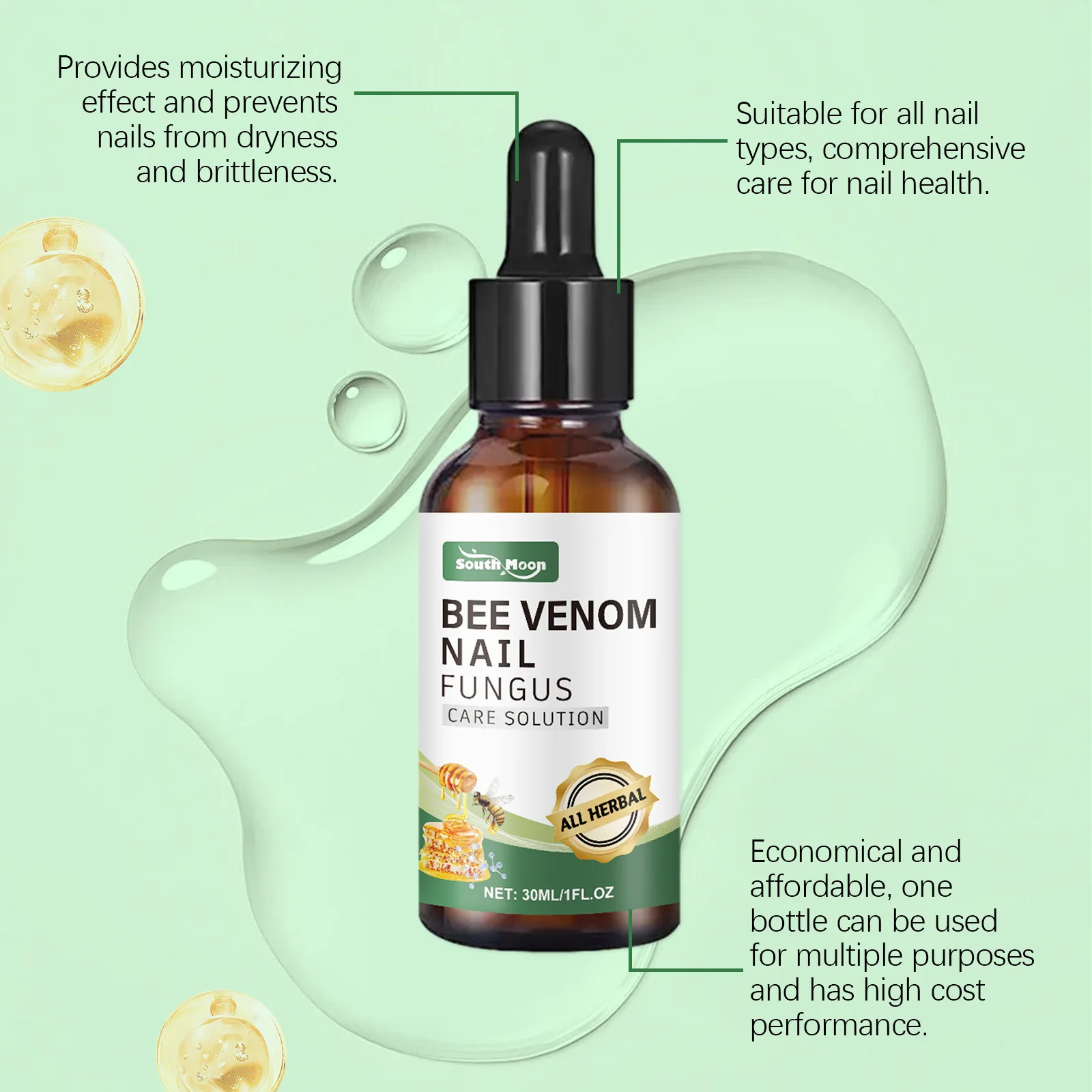 Anti Paronychia Nail Drops Nail Fungus Repair Cure Onychomycosis Ingrown Toenail Correction Brighten Bee Treatment Solution