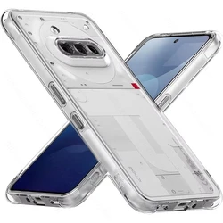 Custodia Soft Clear Trasparente Shockproof TPU con Retro in Cristallo