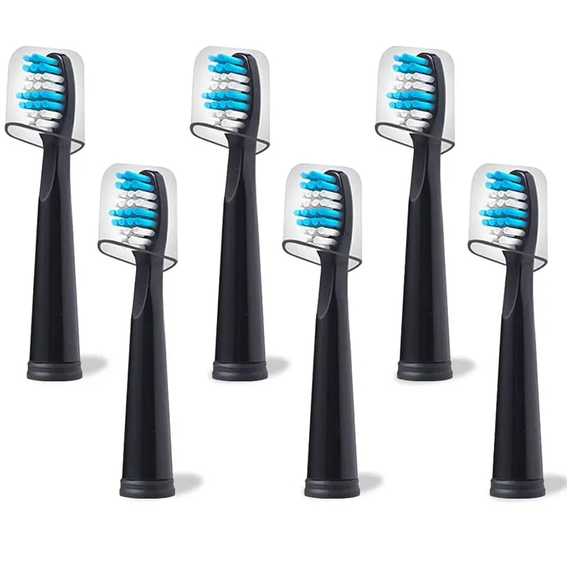 Replacement Toothbrush Heads Compatible with Seago Electric Toothbrush SG507 and Compatible with Fairywill FW507 Toothbrush compatible with quip electric toothbrush replacement heads for quip electric toothbrush 10 pack