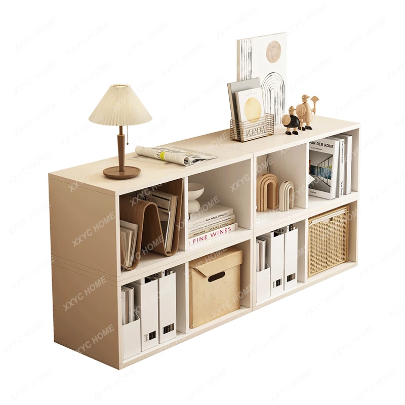 

Bookshelf and Storage Shelf Floor Simple Home Living Room Combination Locker