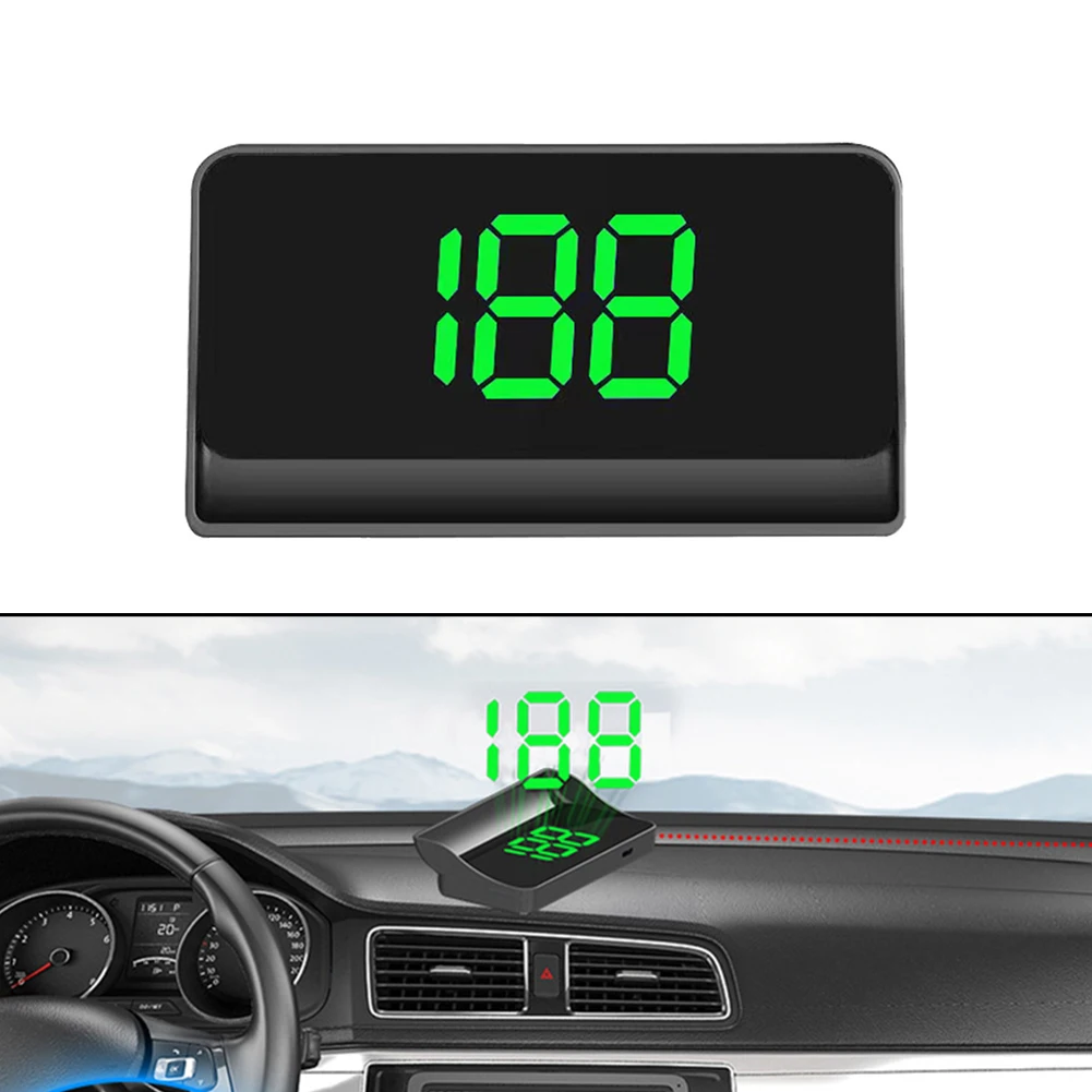 Affichage tête haute, Affichage tête haute universel de voiture HUD,  projecteur multifonctionnel compteur de vitesse GPS compteur de vitesse GPS