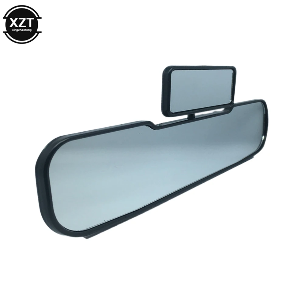 Rotatable 2 In 1Wide Angle Safety Car Mirror Double Rearview Mirror Child Infant Kids View Cars Interior Mirror Accessories