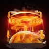 10L Smart Air Fryer Electric visual window Oil-free Air Fryer Automatic Household Kitchen 360°Baking Convection Oven Air Fryers 4