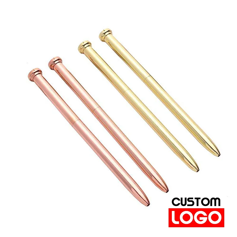 

Fun Simulation Tool Nail Shape Personalized Logo Metal Pen Custom Ballpoint Pen Fun Custom Stationery Pen Gift Pen