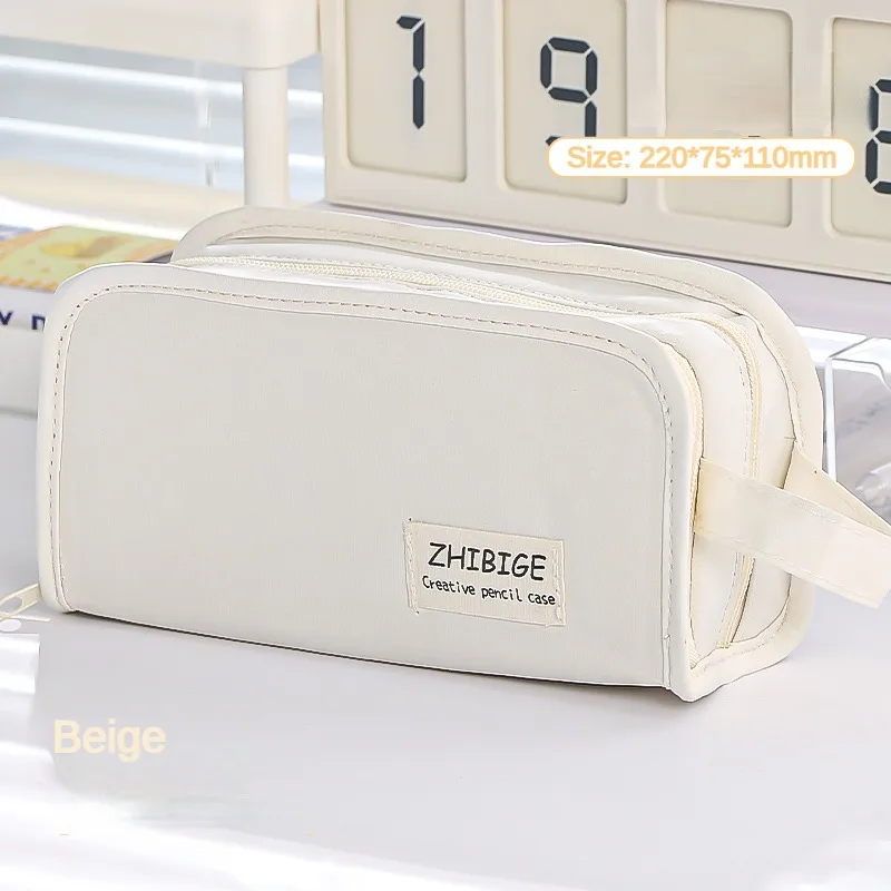 Double Layered Pain Pack with Five-Layer Organized Storage - Large Capacity Pencil Case