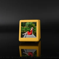 Smart weather clock electronic photo album weather station animation display WiFi networking automatic update desktop ornament 2