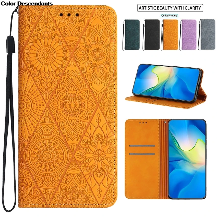 Wallet Magnetic Flip Leather Case Phone Case Leather Phone Case Leather Wallet Case Leather Case For Redmi Note 9 9A 9C 9T 9S 10 10S 10A 10C 11 11S Pro Solid Color Stand Phone Book Cover
