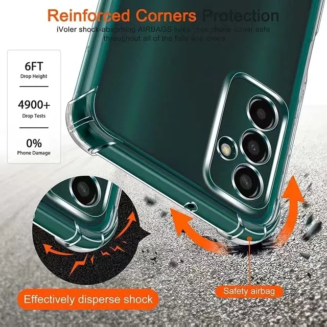 Coque de téléphone transparente antichoc pour samsung galaxy_voghion.com