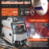 4in1 MIG MMA MAG TIG-160C Inverter Welders Multipurpose Portable Electric Welding Machine Multifunctional Intelligent Welders 6
