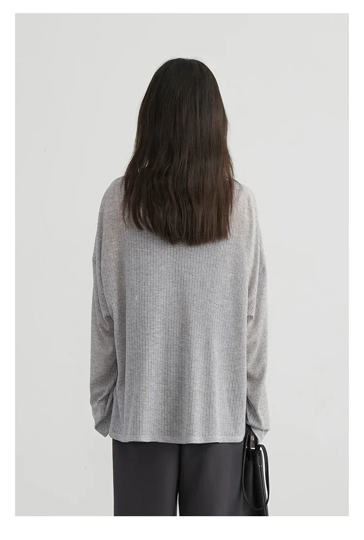 Solid V-neck Shirt Women Spring Single Breasted Chiffon Loose Slim All-match Sun Protection Thin Breathable Fashion Slim Cozy