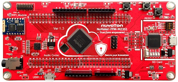 

NuMaker-PFM-M2351 новая макетная плата tang M2351KIAAE