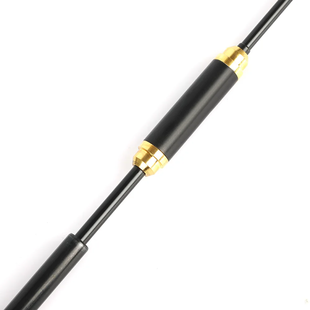 Gtwoilt New High Gain Telescopic Antenna Black AL800 UHF/VHF 144/430MHz SMA-F SMA BNC for Yaesu PRYME Kenwood HYT BAOFENG UV-5R