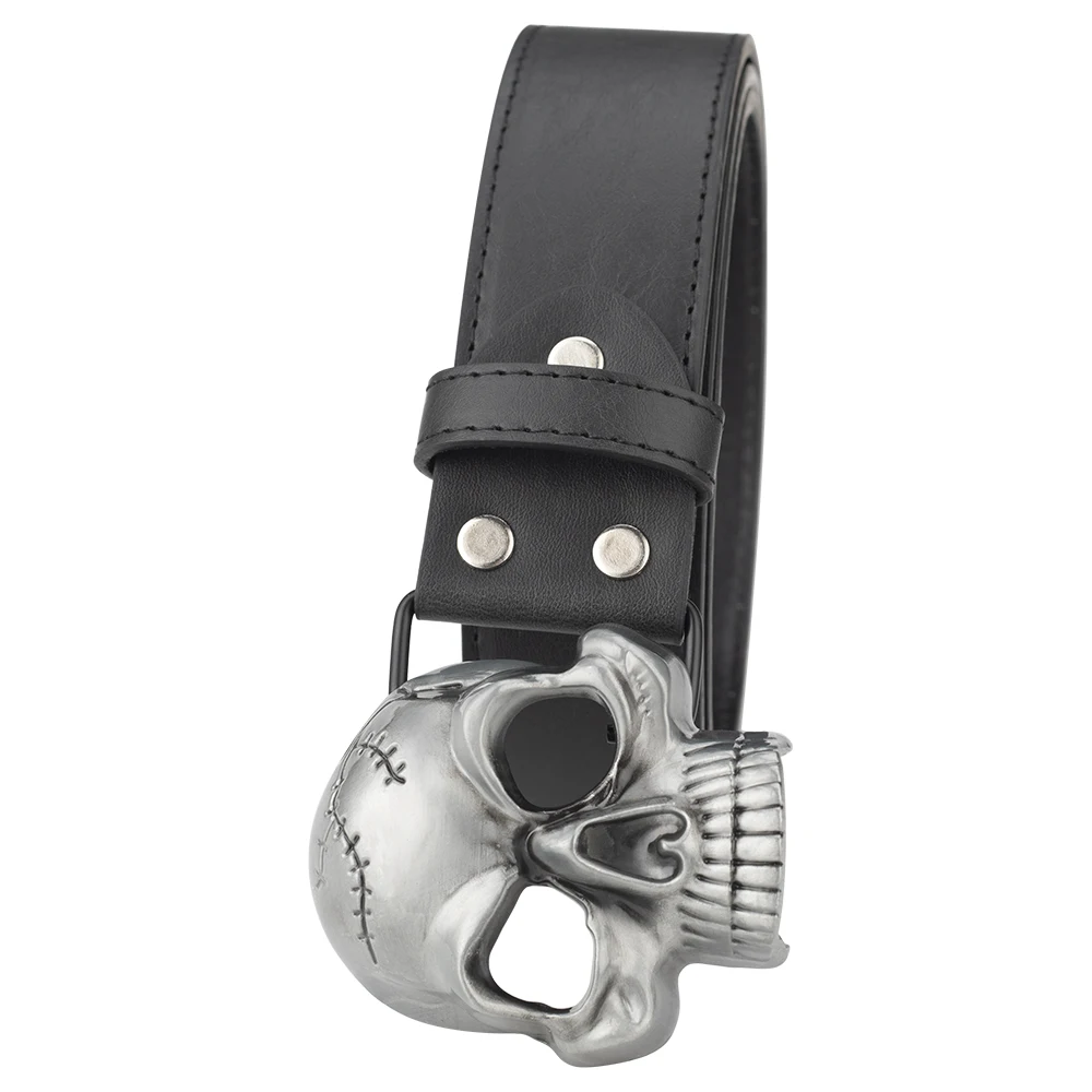 Men's Skull Buckle Fashion Ghost Head Decorative Belt
