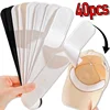 40pcs Hat Sweat Absorber Stickers Women Men Cotton Anti-dirt Sports Belt Cap Rim Invisible White Tape Hat Size Reducer Liner Pad 1