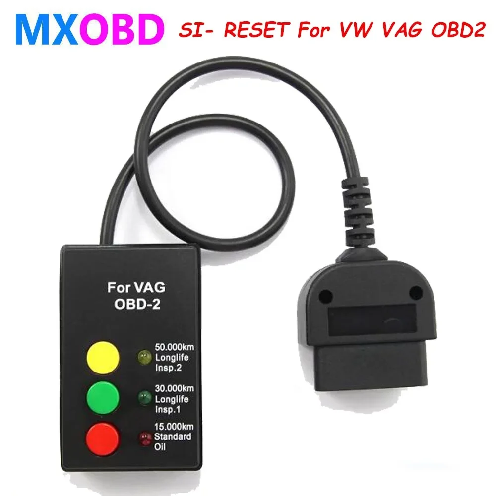 Nuovo Si Reset Vag Obd2 Si Vag Obd2 Oil Sevice Reset Tool Per Audi Per Seat Cars Srs Reset Tool Obd 2 Si-Reset Spedizione Gratuita