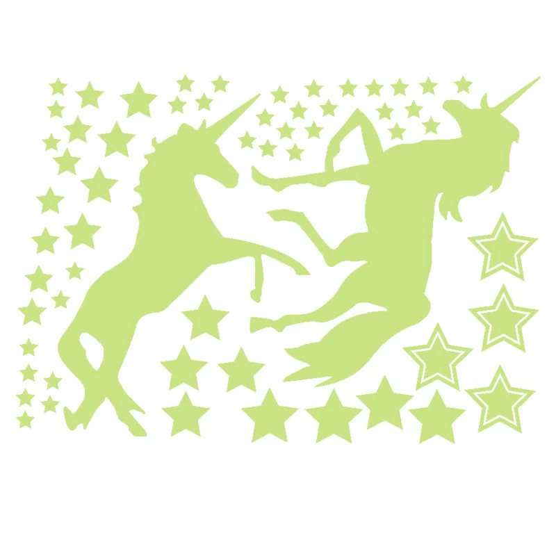 Glow-in-the-Dark Stars & Unicorn Stickers 6