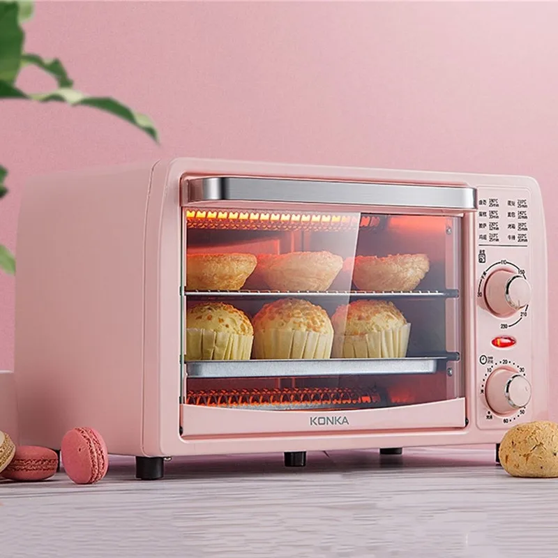 KONKA Electric Oven 13T1WE 13L Multifunctional Mini Oven Frying Pan Baking  Machine Household Pizza Maker Fruit Barbecue Toaster Ovens Myyshop From  Xiaomiyoupinltd, $45.83