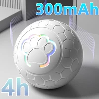 Smart Dog Toy Ball Electronic Interactive Pet Toy Ball USB Automatic Bouncing Rolling Toy Ball With RGB Lights Puppy Cat Product 1