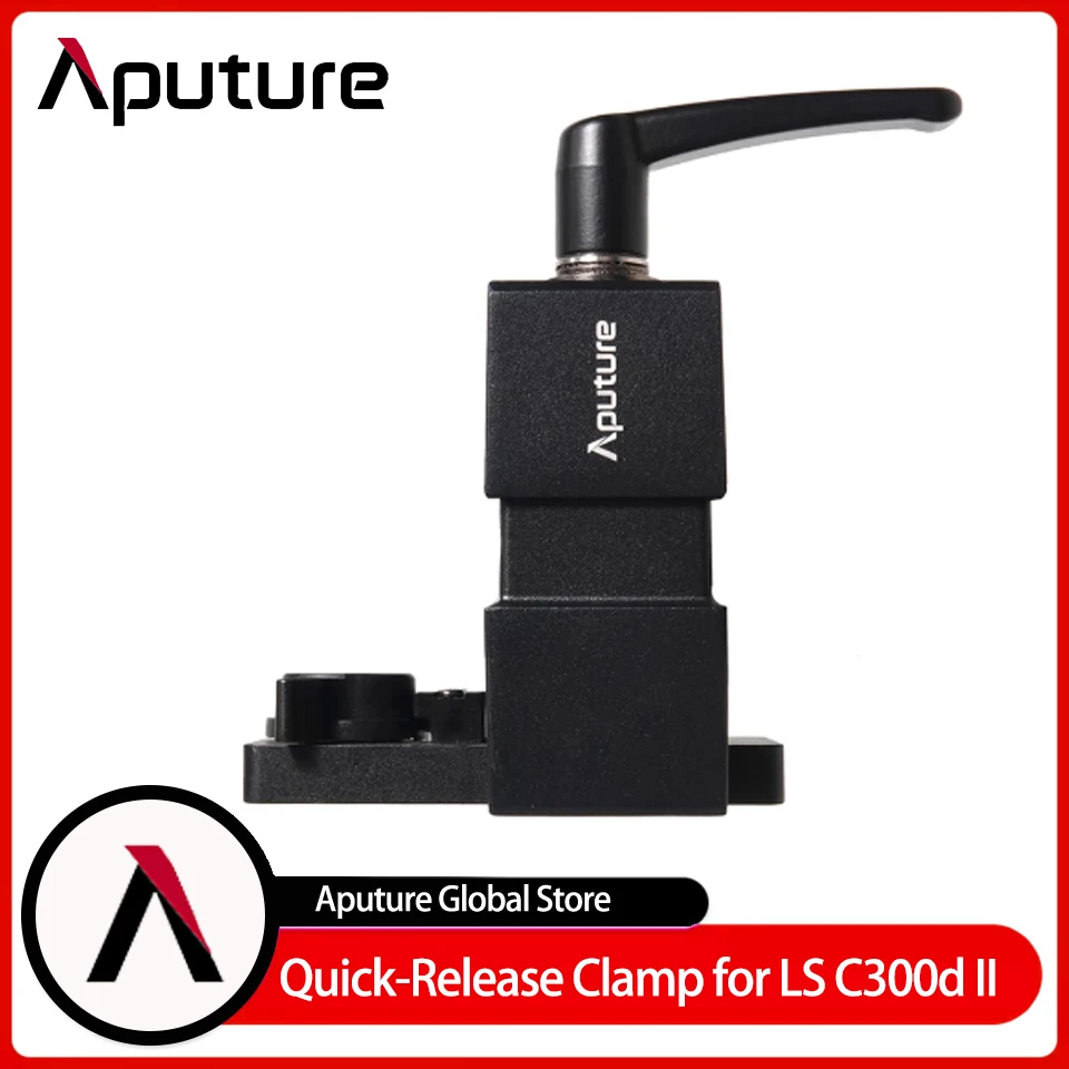 

Aputure Quick-Release Clamp Light Stand Mount for Control Box for LS C300d II