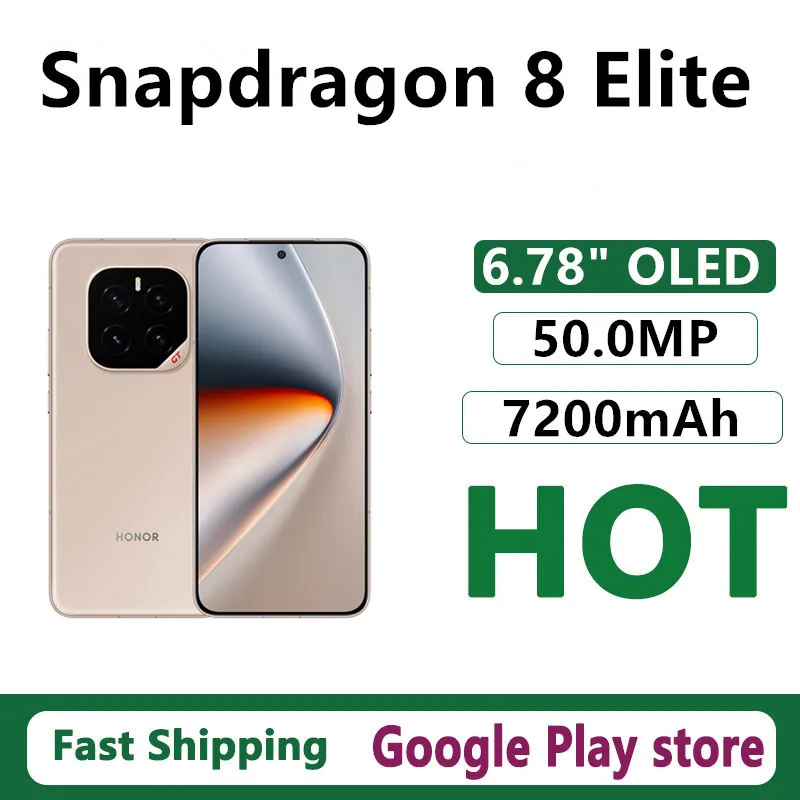 スマートフォン本体 HONOR GT Pro 5G 7200mAhSnapdragon 8Elite Honor GT Pro 5G Smartphone | Snapdragon 8 Elite | 7200mAh | 90W