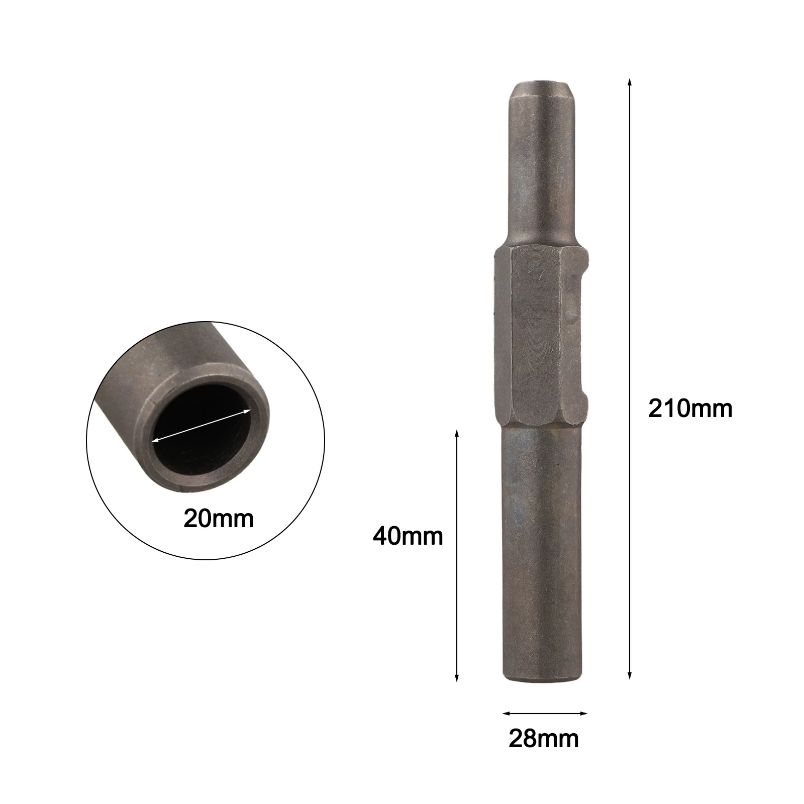 Durable Alloy Steel Ground Rod Driver for Efficient Installation