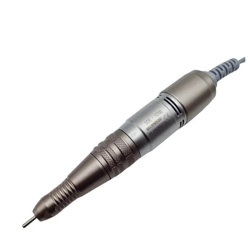 전동 네일 드릴 머신 35000RPM 30V H200 핸들 강력 210 마라톤 네일 드릴 폴리쉬 비트 포함 매니큐어 및 페디큐어용