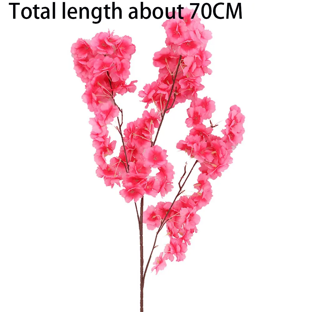 Artificial Encrypted Cherry Blossom Branch Wedding Arch Decoration Indoor Setting Flower