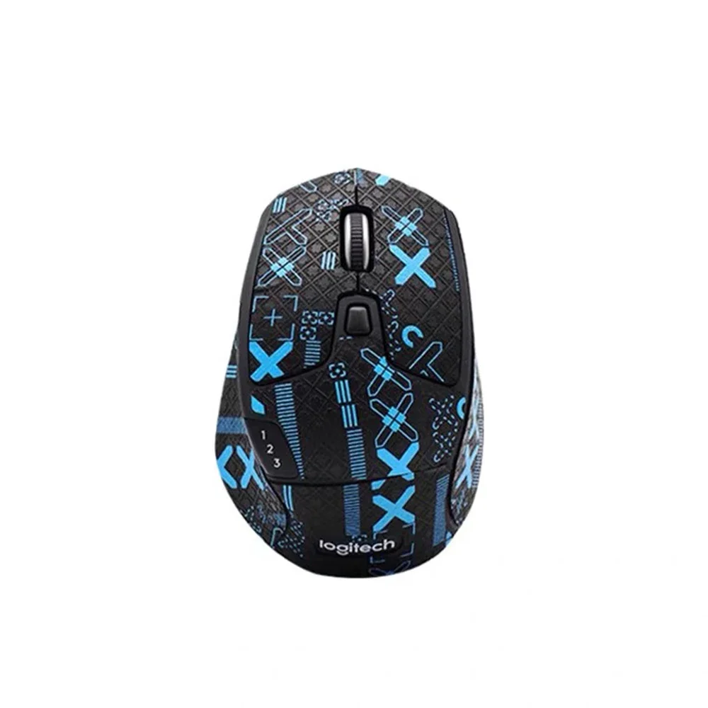 Logitech M720 마우스 그립 테이프 스케이트 수제 모든 항목을 포함하는 스티커 전문 미끄럼 방지 도마뱀 피부 빨아 땀 패드