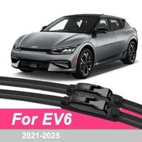Car Wiper Blades For Kia EV6 2021-2025 Front Windshield Wiper Blades 2 PCS Window Cleaning Car Accessories 2022 2023 2024 1