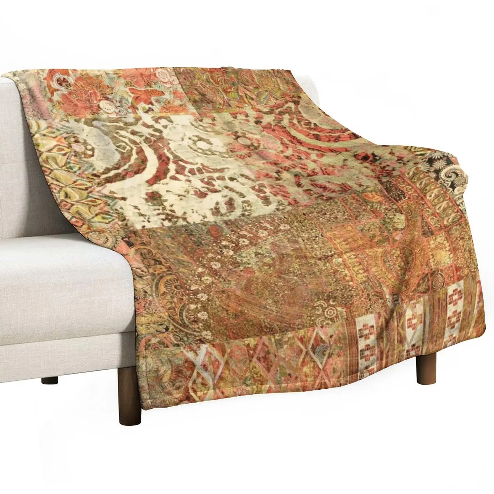 

Bohemian Wonderland III | Desert Sage Throw Blanket Heavy Bed covers halloween Fluffys Large Blankets