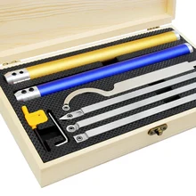 

Stainless Steel Bar Aluminum Handle Wood Turning for Lathe Woodturning Tools Set Woodworking Chisel Carbide Inserts Cutter