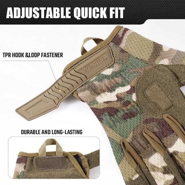 Tactical Touchscreen Full-Finger Gloves 5