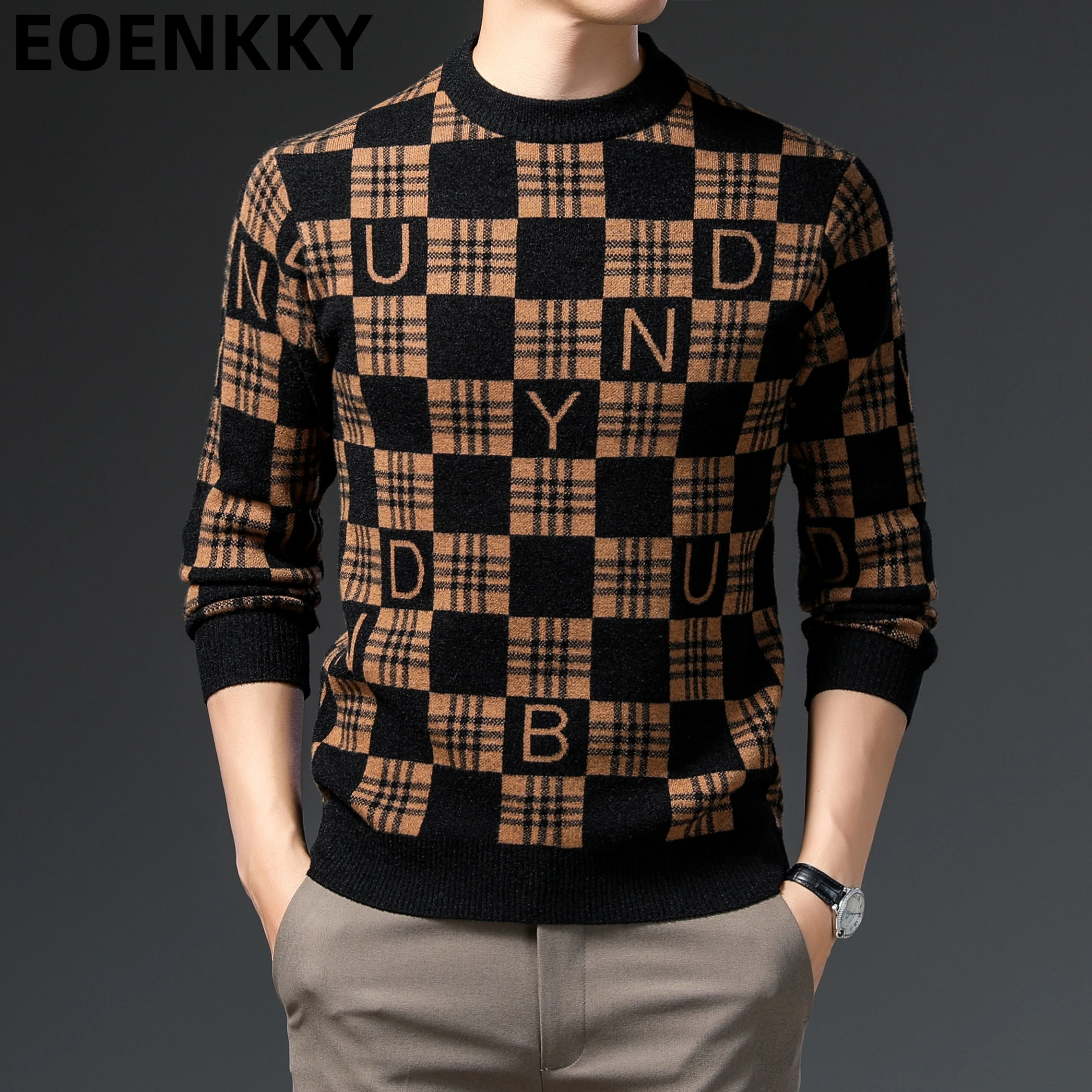 Men Luxury Brand Pullovers Men Sweater Brand Luxury Luxury Men