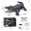 Fine Remote Control Boat Alligator Head Boat Crocodile Robot Toys Swim Freely Specifically for Age 5-12 Under Water Boat P31B 1