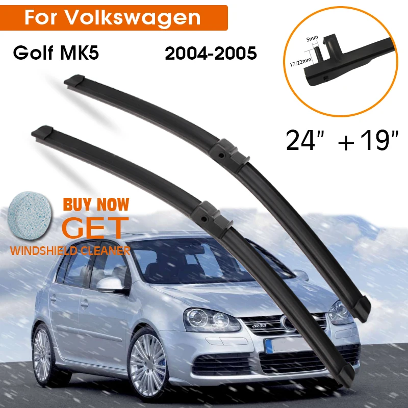 Car Wiper Blade For Volkswagen Golf Mk5 20042005 Windshield Rubber
