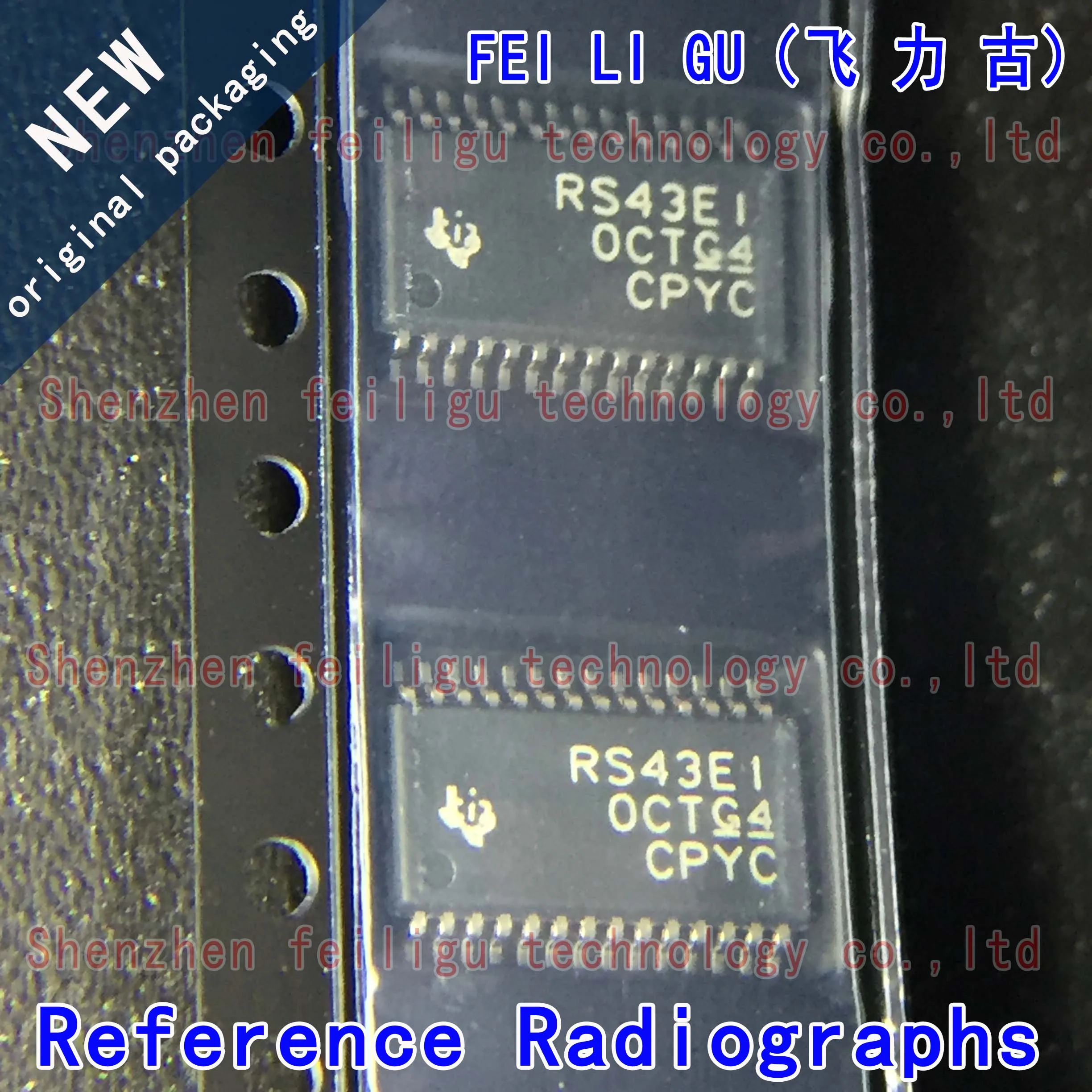 

100% New original TRS3243EIPWR TRS3243EI TRS3243 Silkscreen: RS43EI Package: TSSOP28 Transceiver Chip Electronic Components