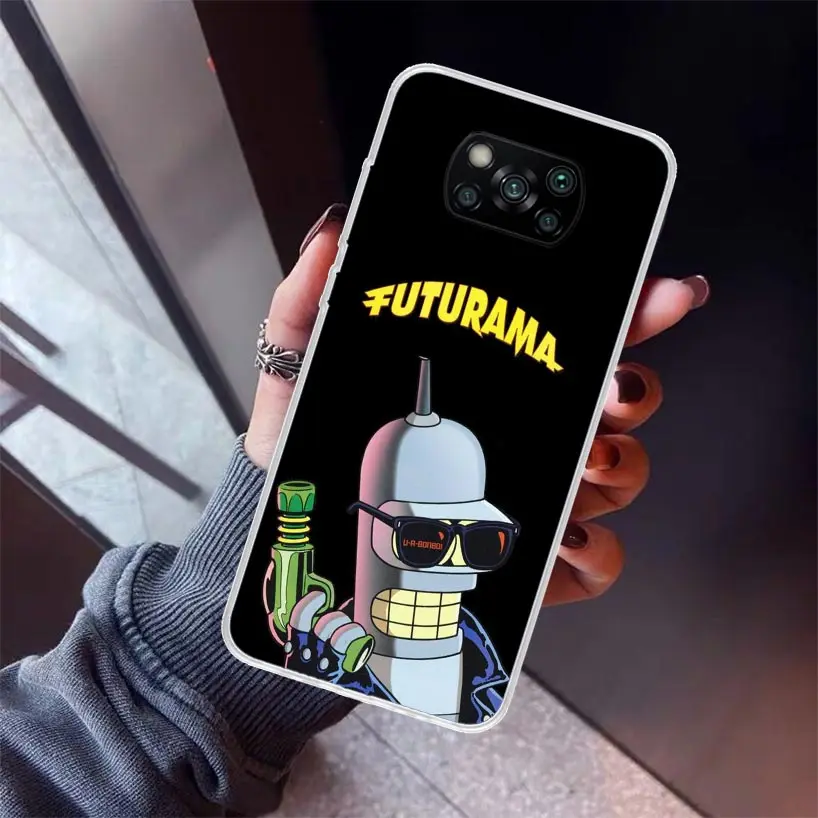 Cartoon Futurama-Themed Phone Case - Colorful & Durable Design