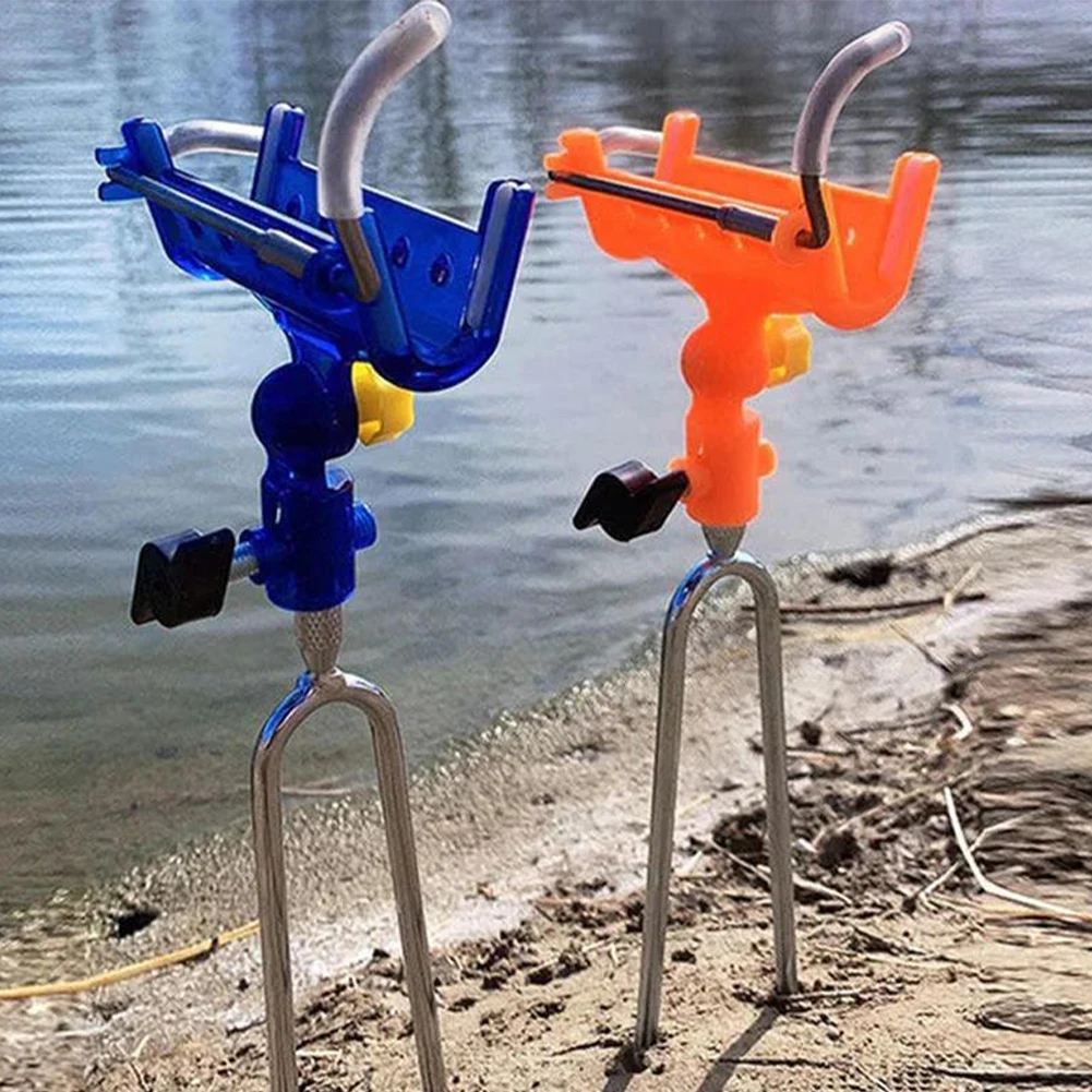 360DegreeAdjustableFishingRodsHoldersSelfLockingFishPole
