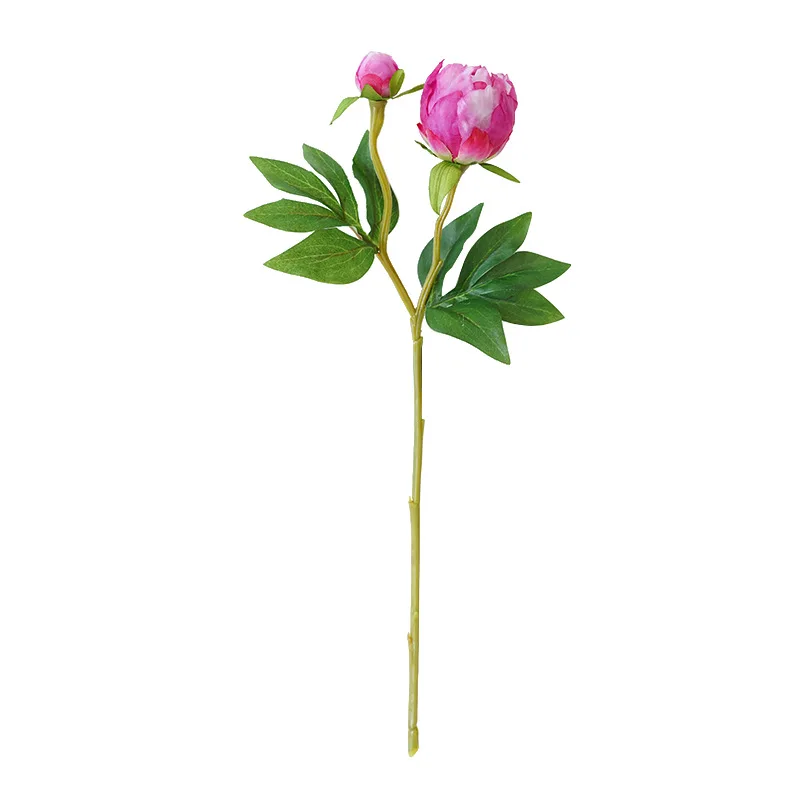 European-Style  Simulated Peony Mini Artificial Fake Flower Retro Small Peony Silk Flower Art Arrangement Home Party Decor