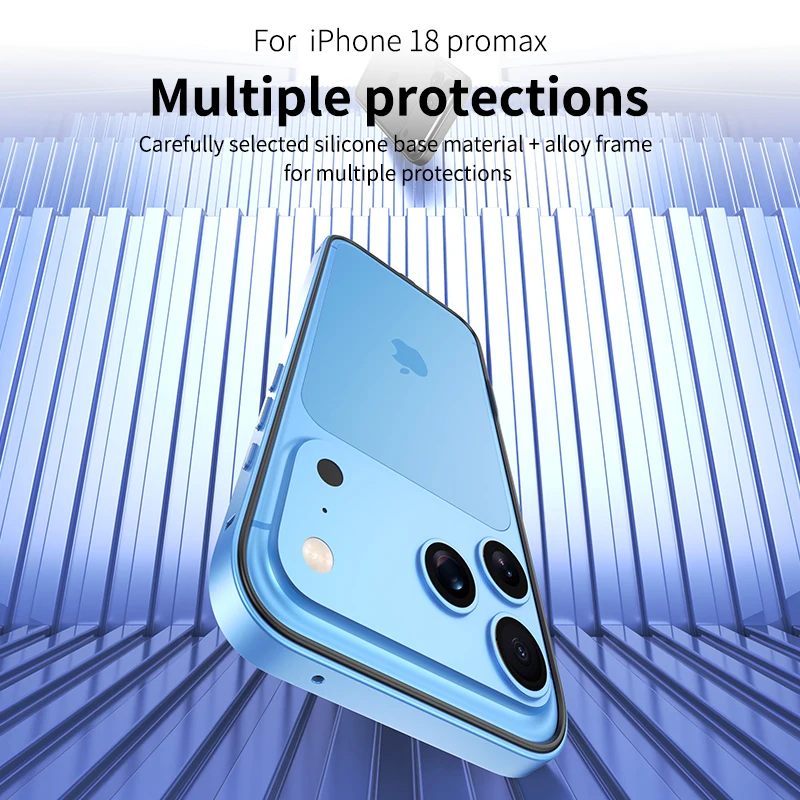 Premium Shockproof Metal Phone Case - Enhanced Frame Protection Accessories