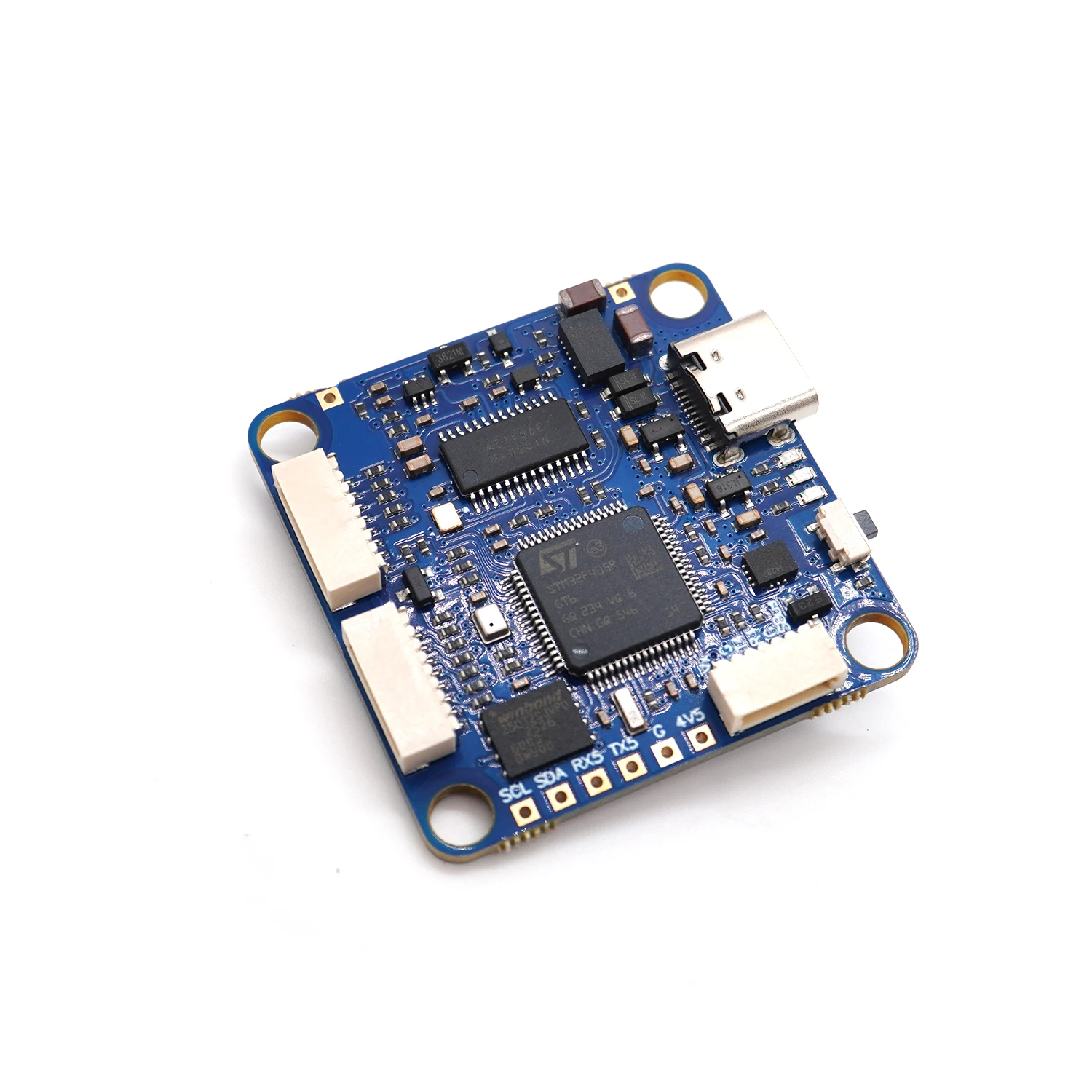Détail des connexions du contrôleur de vol YSIDO F405-HDTE pour système DJI HD FPV