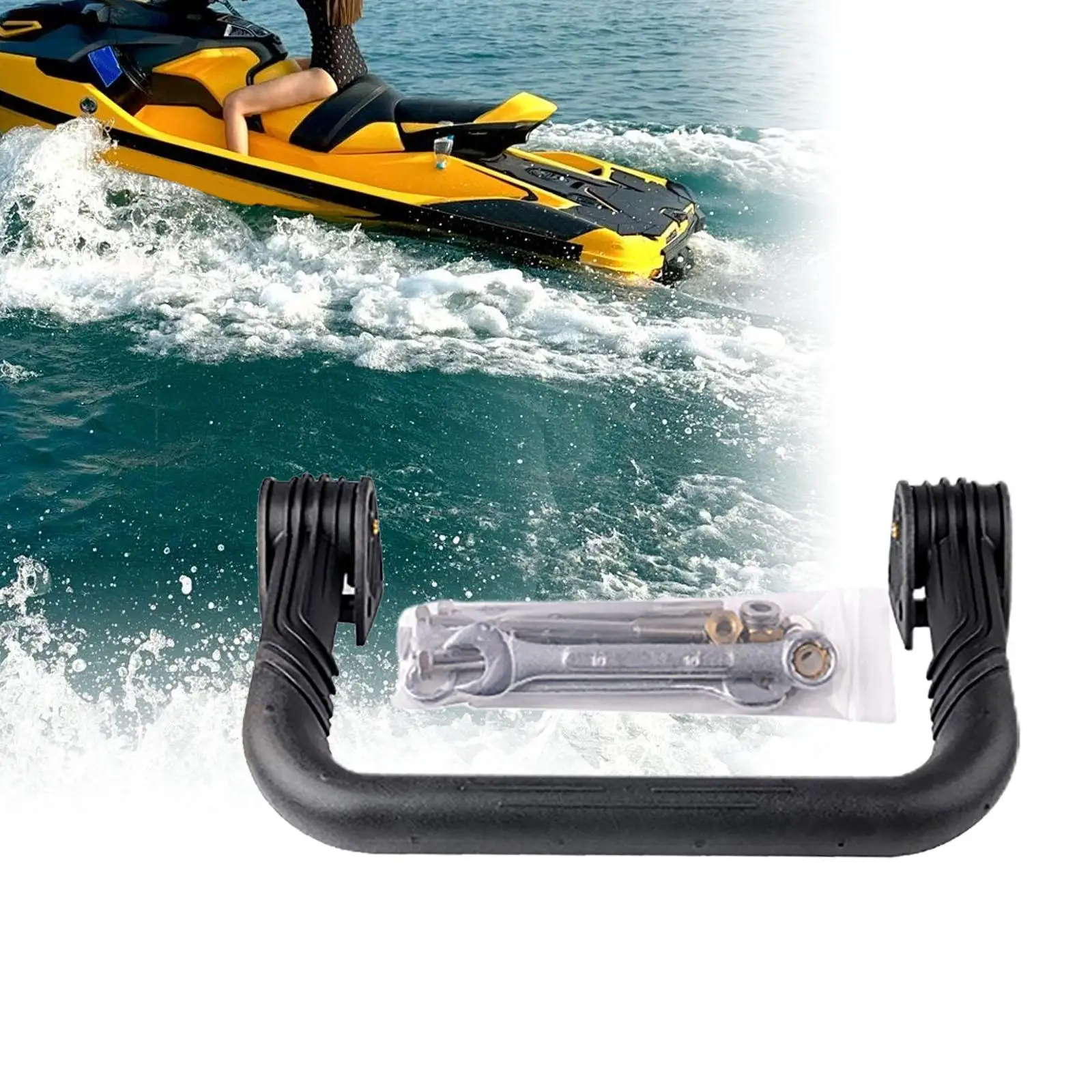 

Boarding Ladder Spring Loaded with Install Kits Watercraft Boarding Ladder for Motorboat Yacht Dinghy Wakeboard Speedboat